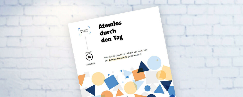 Cover des neuen RHEHADAT-Ratgebers "Atemlos durch den Tag".